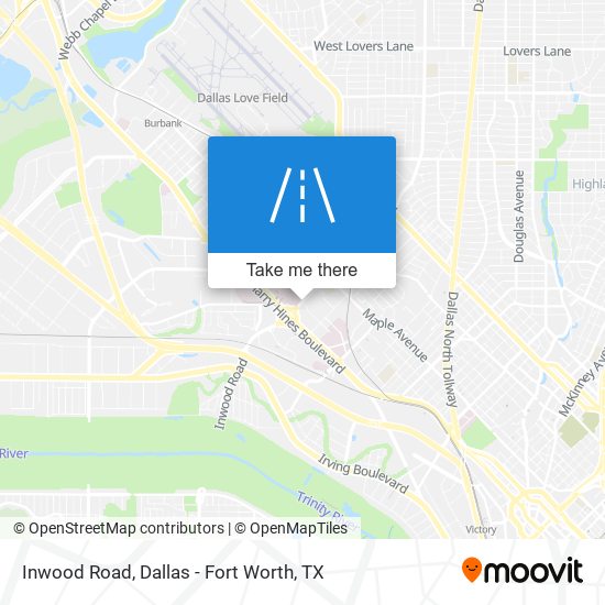 Mapa de Inwood Road