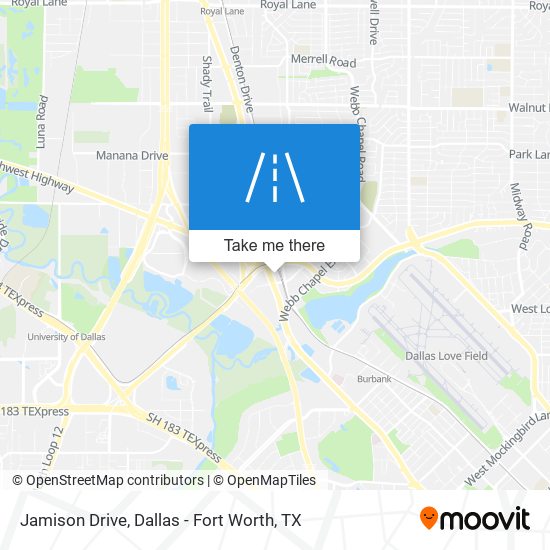 Jamison Drive map