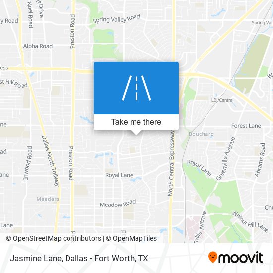 Jasmine Lane map
