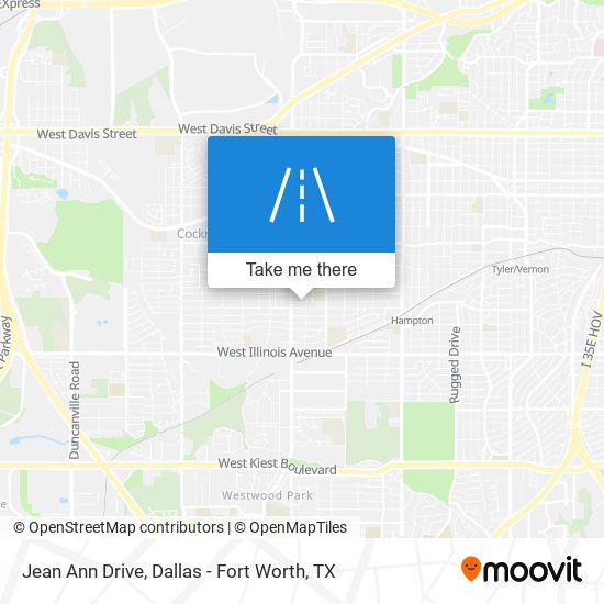 Jean Ann Drive map