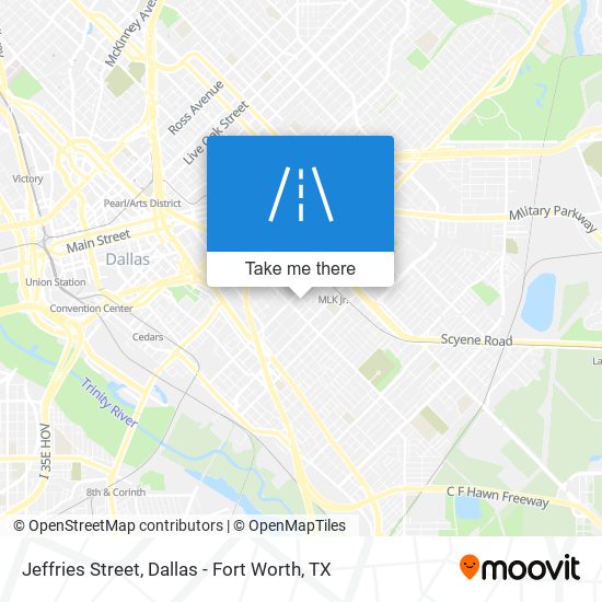 Mapa de Jeffries Street