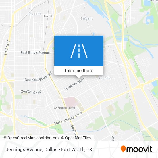 Mapa de Jennings Avenue