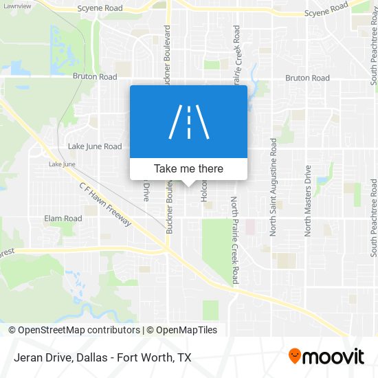 Jeran Drive map