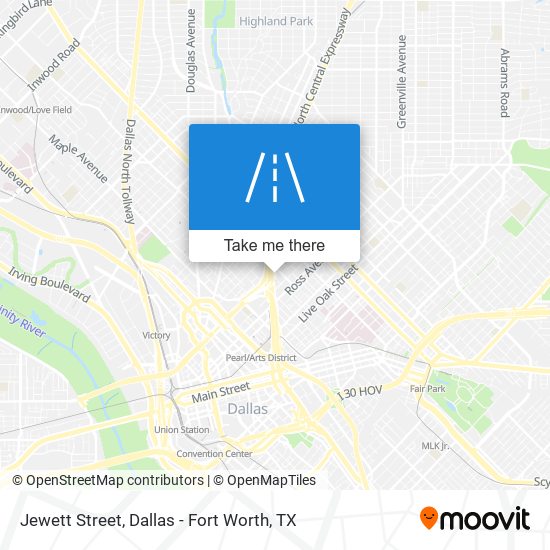 Jewett Street map