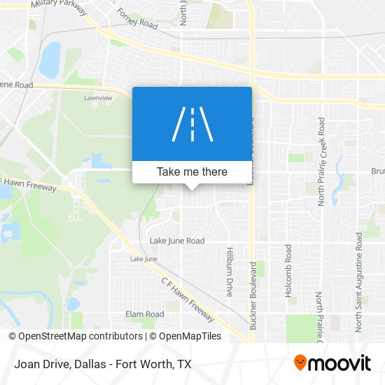 Mapa de Joan Drive