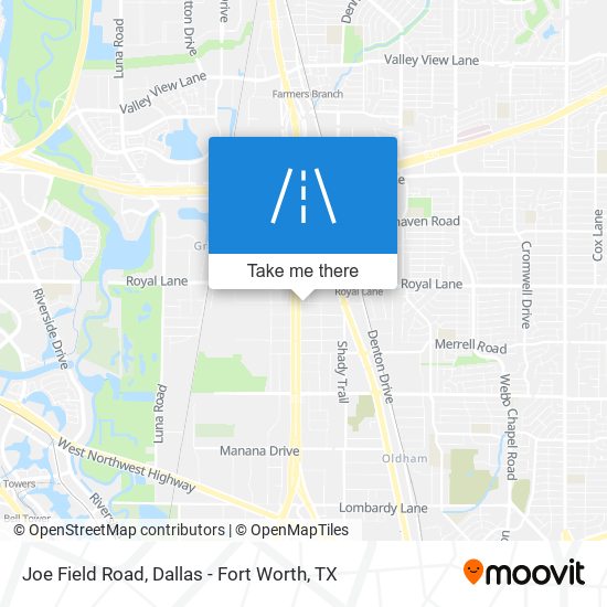 Joe Field Road map