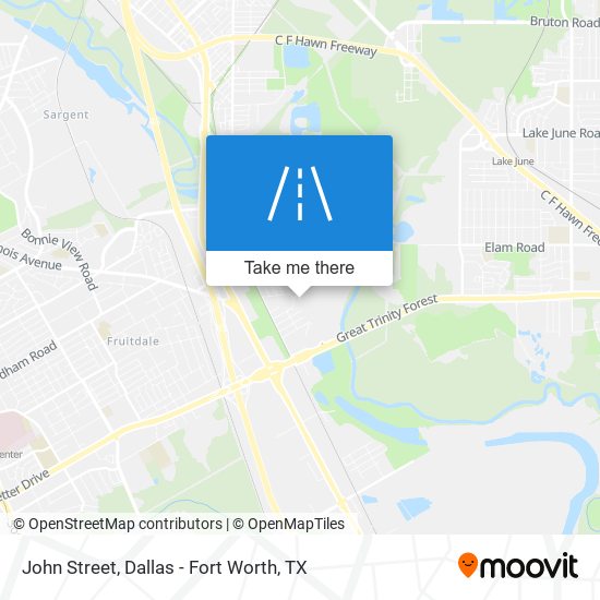 John Street map