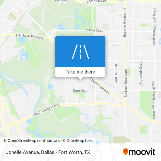 Mapa de Jonelle Avenue
