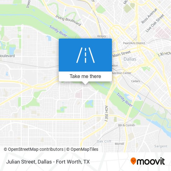 Julian Street map