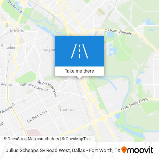 Julius Schepps Sv Road West map
