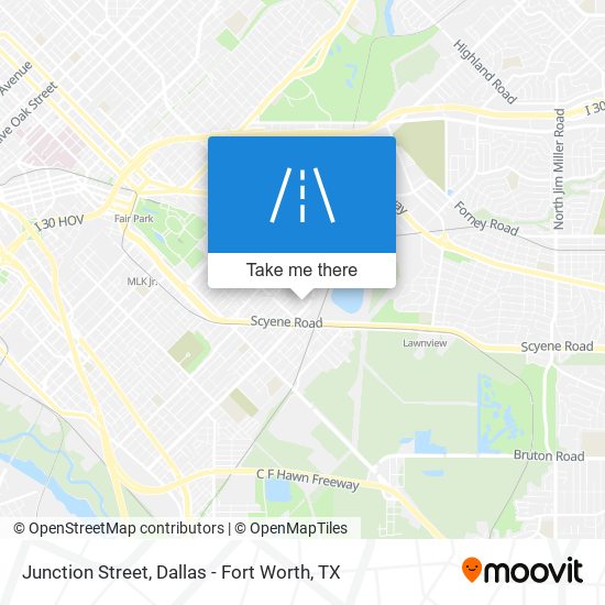 Junction Street map