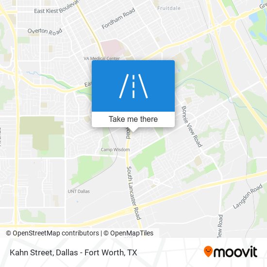 Kahn Street map