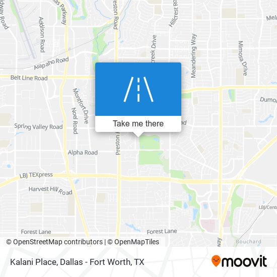 Mapa de Kalani Place