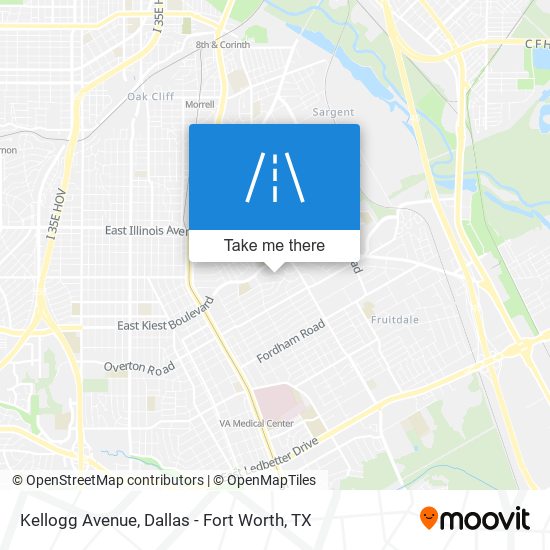 Kellogg Avenue map