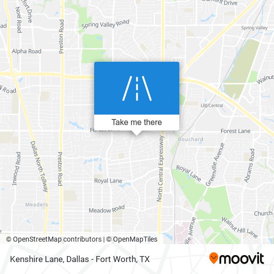 Kenshire Lane map