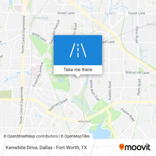 Kenwhite Drive map