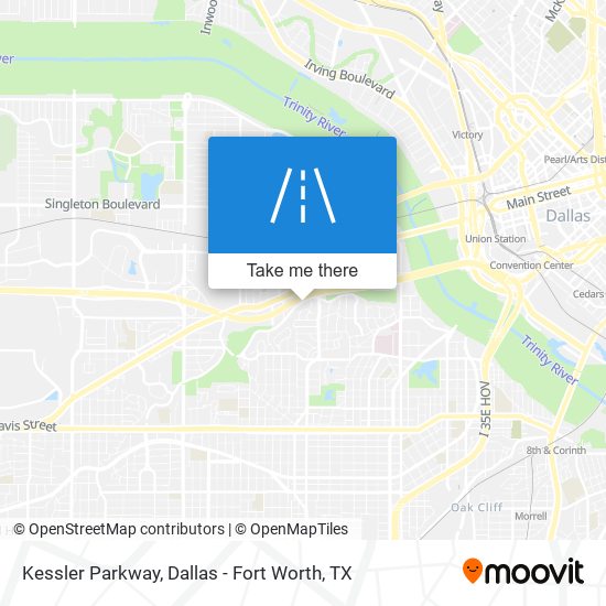 Kessler Parkway map
