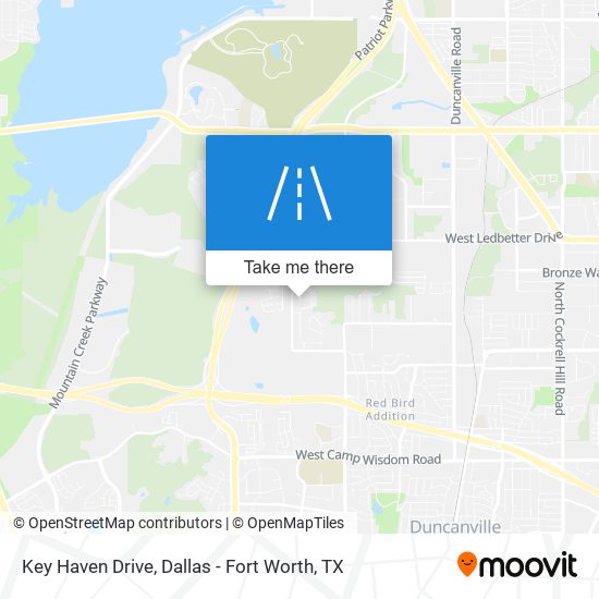 Key Haven Drive map