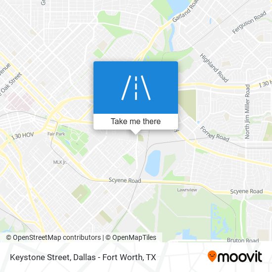 Mapa de Keystone Street