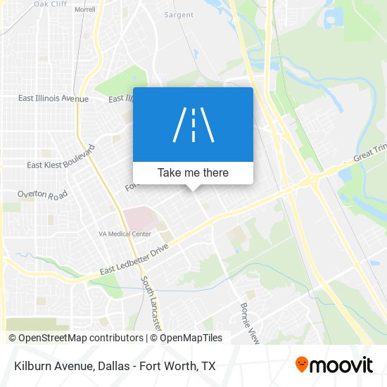 Kilburn Avenue map