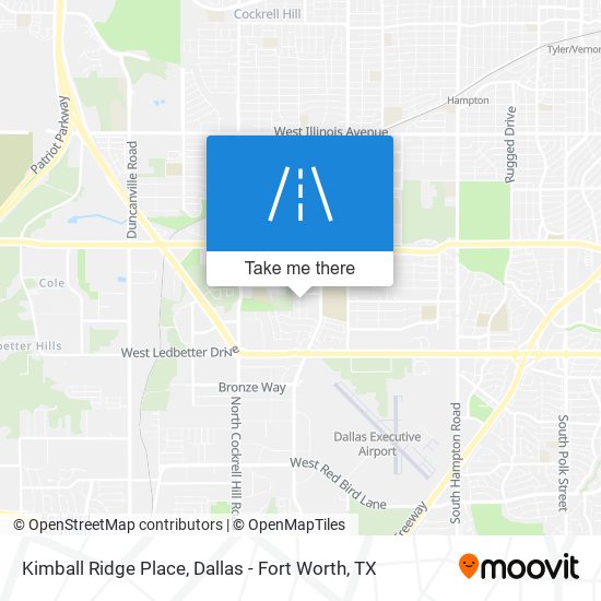 Mapa de Kimball Ridge Place