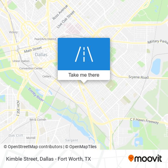 Mapa de Kimble Street