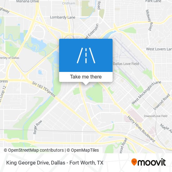 King George Drive map