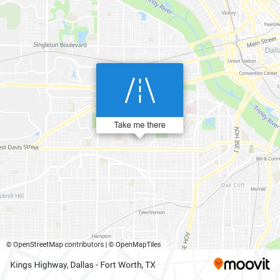 Mapa de Kings Highway