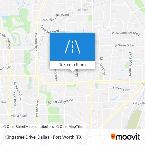 Kingstree Drive map