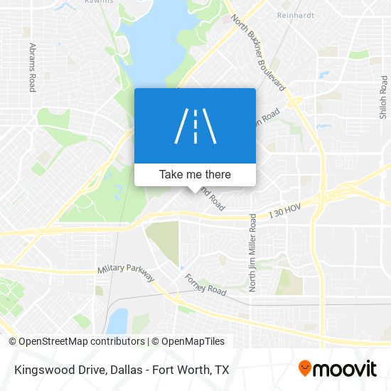 Mapa de Kingswood Drive