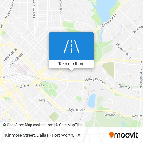Mapa de Kinmore Street