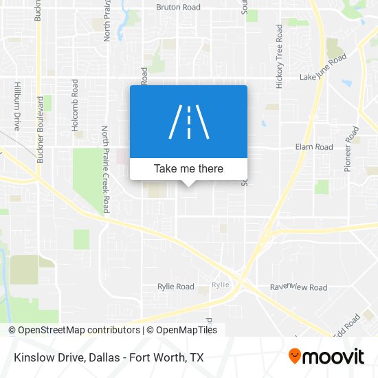 Mapa de Kinslow Drive
