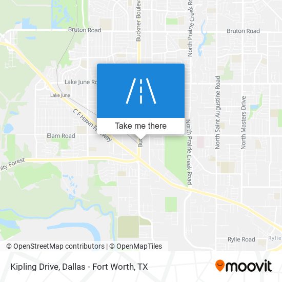 Mapa de Kipling Drive