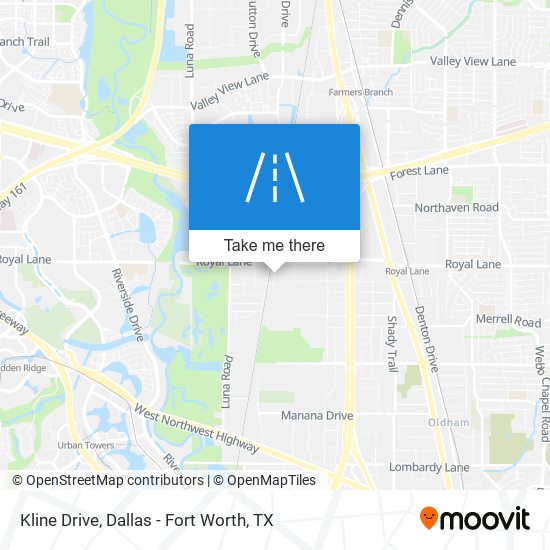 Kline Drive map