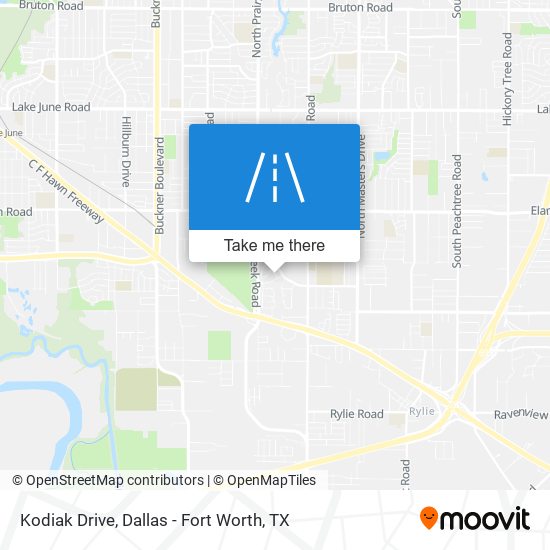 Mapa de Kodiak Drive