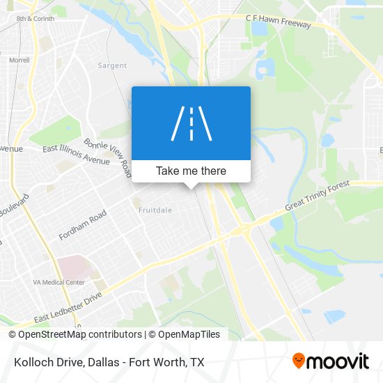 Kolloch Drive map