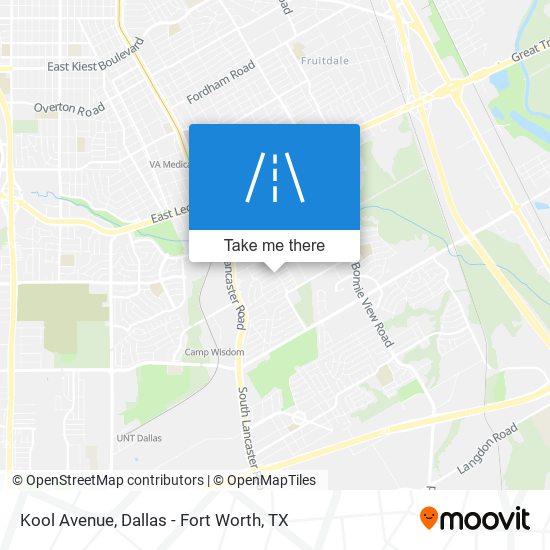 Kool Avenue map