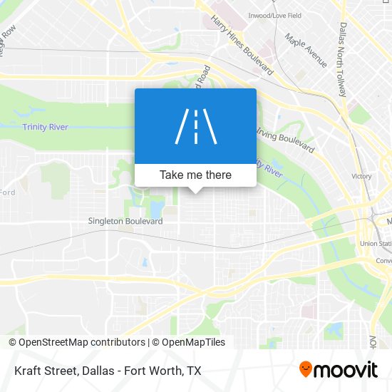 Kraft Street map