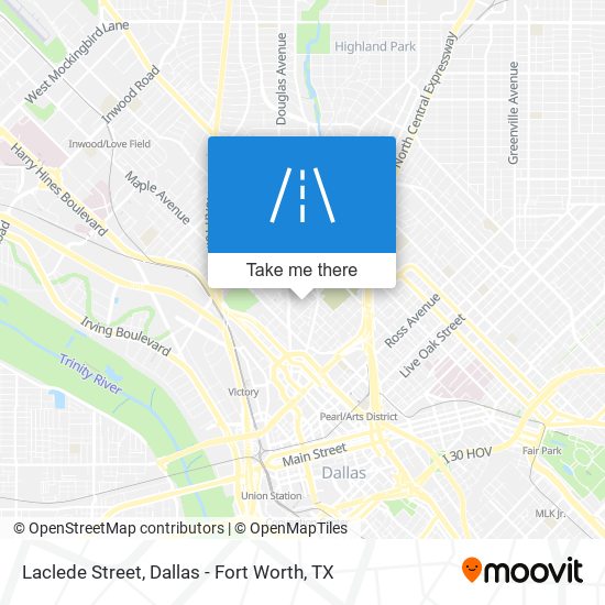 Mapa de Laclede Street