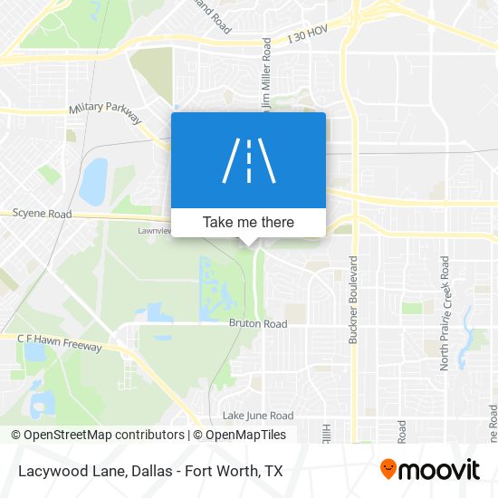 Mapa de Lacywood Lane
