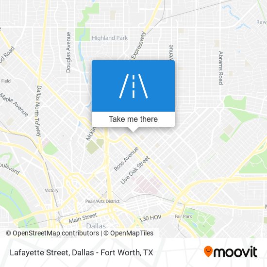 Mapa de Lafayette Street