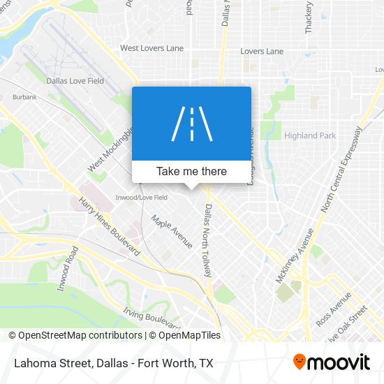 Lahoma Street map