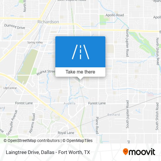 Mapa de Laingtree Drive