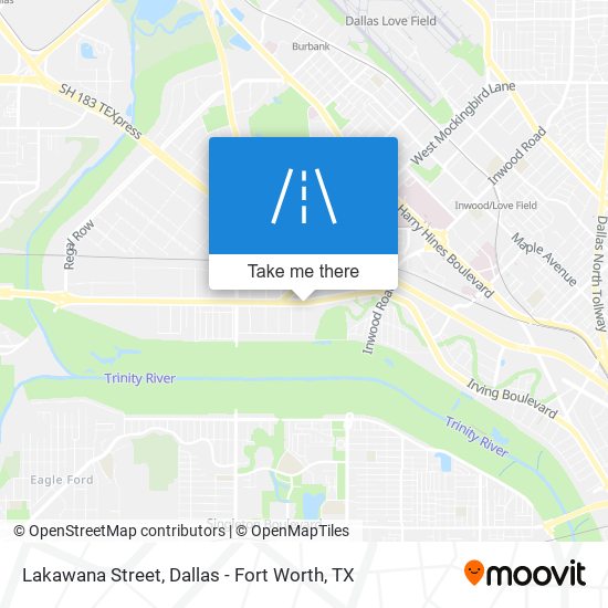Lakawana Street map