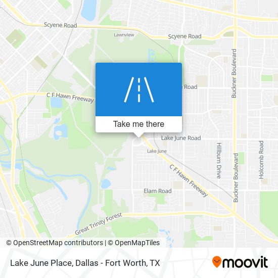 Mapa de Lake June Place