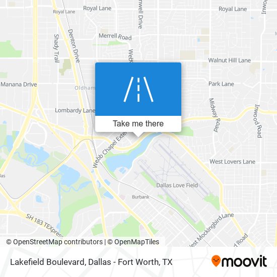 Mapa de Lakefield Boulevard