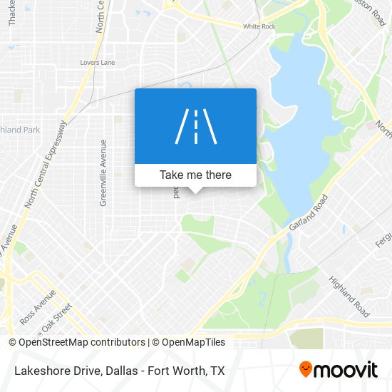 Lakeshore Drive map