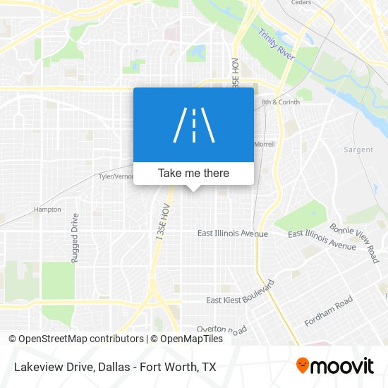 Mapa de Lakeview Drive