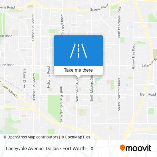 Laneyvale Avenue map