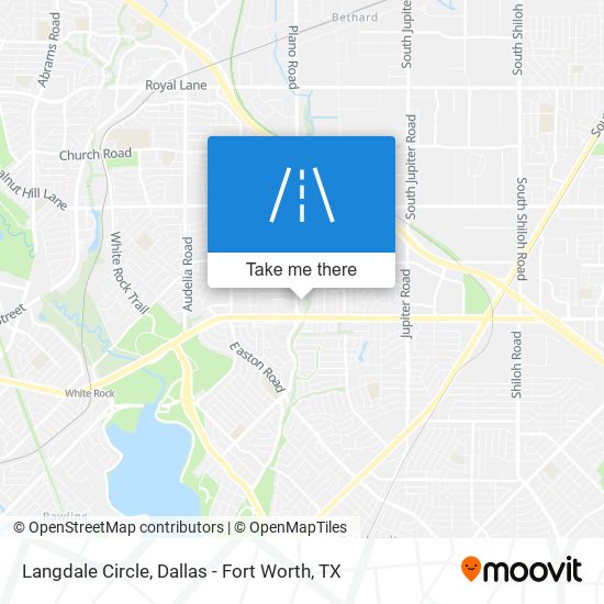 Langdale Circle map
